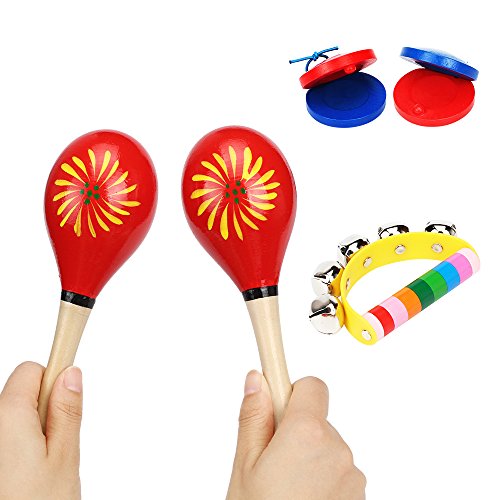 LOHOME Kids Musical Instruments Little Music Kit for Preschool and Toddler