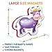 Little World Large Set of Safe Fridge Magnets for Toddlers 1-3 - Refrigerator Magnets for Kids – Baby Magnets for Refrigerator 1 Year Old - Magnetic Animals for Toddlers 1-3 - Farm Animal Magnets