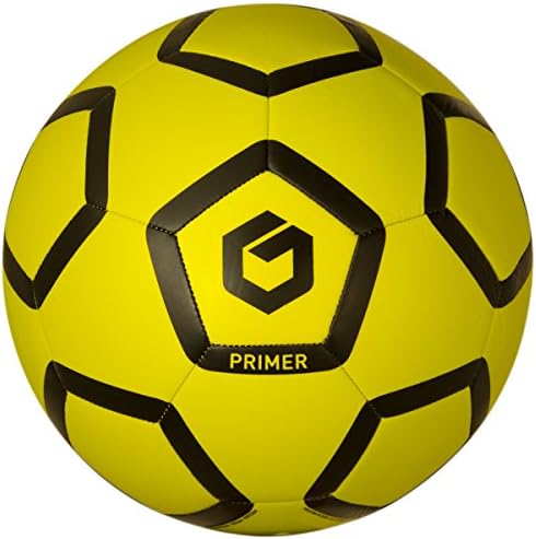 GOLME Primer Soft-Touch Soccer Ball - Solar Yellow Size 4