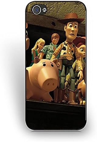 Phone Case for Iphone 5/5s Transparent Comic Disney for Man, Iphone 5/5s Toy Story 3 Hipster Series Hard Back Cover for Iphone 5/5s Plastic&amp;TPU Phone Skin Shell Original