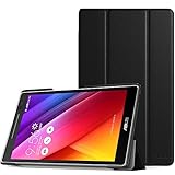 MoKo ASUS ZenPad 8.0 Z380M Case - Slim Lightweight Smart Shell Stand Cover with Auto Wake / Sleep Function for 2015 ASUS ZenPad Z380M / Z380C / Z380KL 8.0 8-Inch Tablet, BLACK