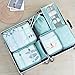 Packing Cubes for Travel - Waterproof Travel Luggage Organizer Multi-functional Clothing Sorting Storage Bag Foldable Suitcase Set with Laundry Bag and Toiletry Bag (7Pcs)