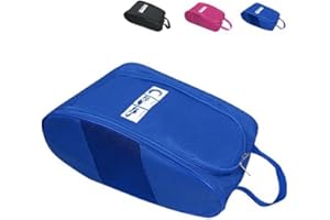 Ailaka Shoe Bag for Travel, Golf Shoe Bag Pouch Portable Large Shoes Storage Bag, Zipper Shoe Bags for Gym Sport Bowling