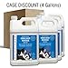 Stink Free Instantly Urine Odor Remover for Cat Urine - 4 1-gallon Jugs