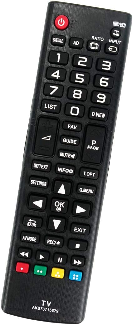 ALLIMITY AKB73715679 Remote Control Replacement for LG Plasma TV 60LB561V 60LB561 55LB561 50PB560U.AEU 50LN5400 50LB561V 47LN5400 47LB5610 42LN5406 42LB561V 42LB5500 32LB561B 32LB550B