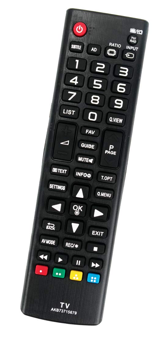 ALLIMITY AKB73715679 Remote Control Replacement for LG Plasma TV 60LB561V 60LB561 55LB561 50PB560U.AEU 50LN5400 50LB561V 47LN5400 47LB5610 42LN5406 42LB561V 42LB5500 32LB561B 32LB550B