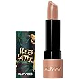 Almay Lipstick with Vitamin E Oil & Shea Butter, Matte Cream Finish, Hypoallergenic, Sleep Later, 0.14 Oz