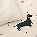HipStyle HPS12-0007 HipStyle Olivia 4 Piece Duvet Cover Set, Full/Queen, Natural
