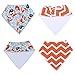 SUPERB QUALITY HIGHLY ABSORBENT BANDANA BIBS MADE WITH 100% ORGANIC COTTON WATERPROOF AT THE BACK SOFT AND GENTLE AT THE FRONT FOR TEETHING DROOLING TRIANGLE SHAPE FOR BOYS AND GIRLS 3-36 MONTH OLDS