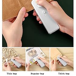 YAPROMO Portable Mini Sealer, 2 in 1 Heat Sealer
