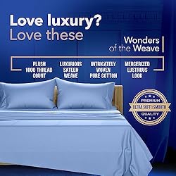 Comfy’s Egyptian Cotton Bed Sheets