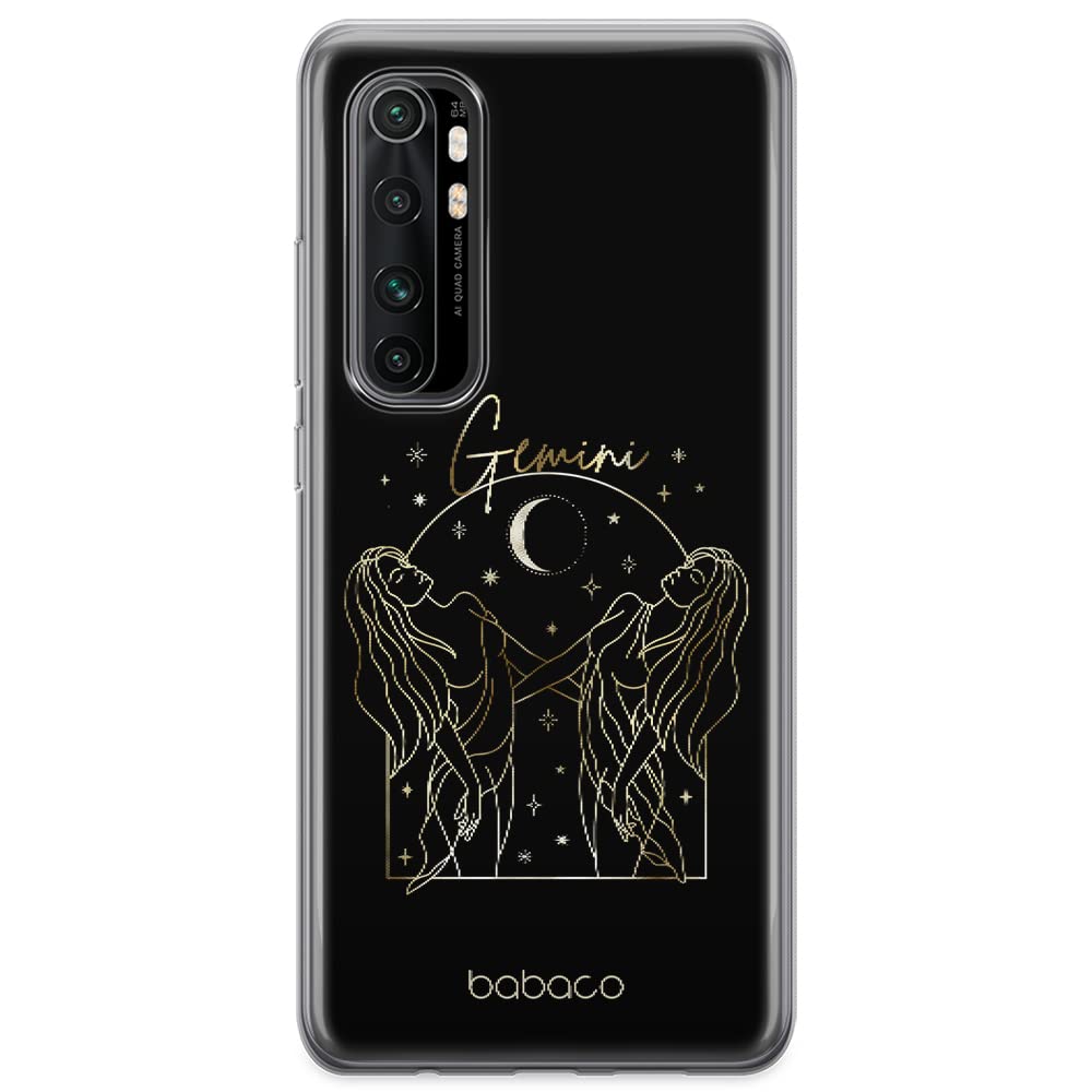 Babaco ERT GROUP mobile phone case for Xiaomi MI NOTE 10 Lite original and officially Licensed pattern Zodiac Woman 003 optimally adapted to the shape of the mobile phone, case made of TPU