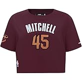 Pro Standard NBA Womens Womens NBA Cleveland Cavaliers Classic Player Cotton Short Sleeve Boxy Tee