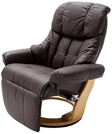 Robas Lund Relaxsessel Calgary 2 Leder braun 64021BN5: Amazon.de: Küche & Haushalt
