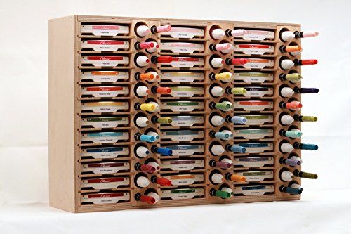 36 Ink Pad, Marker and Refill Bottle Holder, Wall Mount