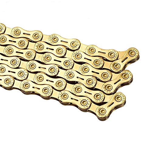 YBN 11 Speed Bike Chain MTB Mountain Road Bicycle Boxed Chain Gold