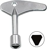 Anano 2PCS Triangle Key Utility Service Gas Electric Elevator Lift Door Lock view 2