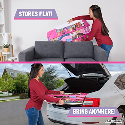 Pop2Play Barbie Indoor Slide for Toddlers Safe and Sturdy for Kids Up