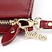 YALUXE Women's Large Capacity Leather Wristlet Checkbook Wallet Smartphone Clutch Small Shoulder Bag with Chain