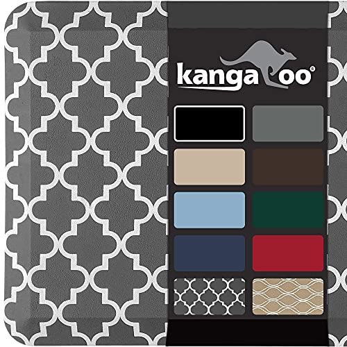 Kangaroo 3/4 Inch Thick Superior Cushion, Stain Resistant Kitchen Rug