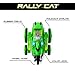 RC Cars Mini Remote Control Car - “Force1 Rally Cat” Mini RC Cars for Kids w/ LEDs + Fast RC Car Tires for RC Cars for Adults + Kids (Color May Vary)