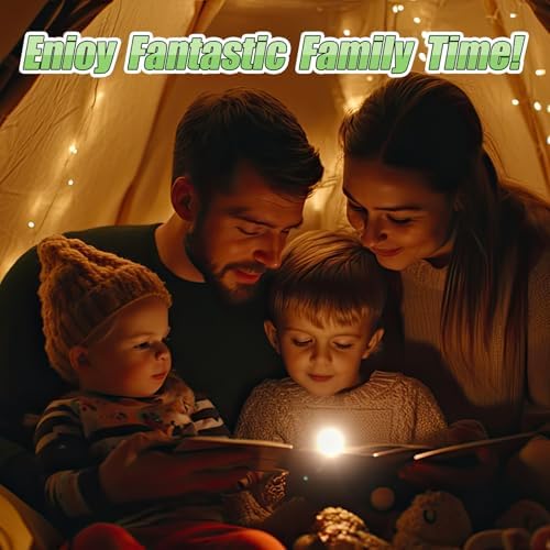 lampe de poche extérieure rechargeable pour enfants, lampe de poche légère et amusante pour le camping et l'exploration en plein air, promenade de chien, cadeau d'anniversaire