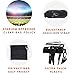 V2 UPGRADED - Deluxe Clear Tote Bag, 12x12x6 - NFL, PGA, and NASCAR Stadium Approved - Super-Duty Water Resistant Plastic w/ Improved Zippers - Easy to Clean Zippered Bag - Extra Accessories Included