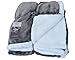 Napa Super Soft Micro Mink Fleece Sherpa Bed Throw TV Blanket 50 x 60 Reversible Grey