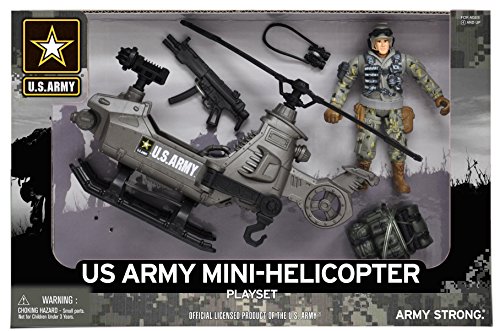United States Army Helicopter Playset