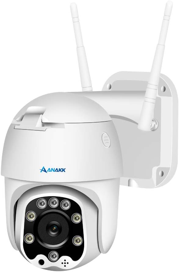 Amazon.co.jp: Anakk ワイヤレス 防犯カメラ屋外 防水 双方向通話 家庭用 ドーム型 監視カメラ wifi音声録画 200万画素 1080P 暗視撮影 16GSDカード内蔵 Amazon.co.jp: Anakk ワイヤレス 防犯カメラ屋外 防水 双方向通話 家庭用 ドーム型 監視カメラ wifi音声録画 200万画素 1080P 暗視撮影 16GSDカード内蔵
