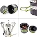 GkGk Camping Stove Bundle with Accessories, Grey (4 Items)