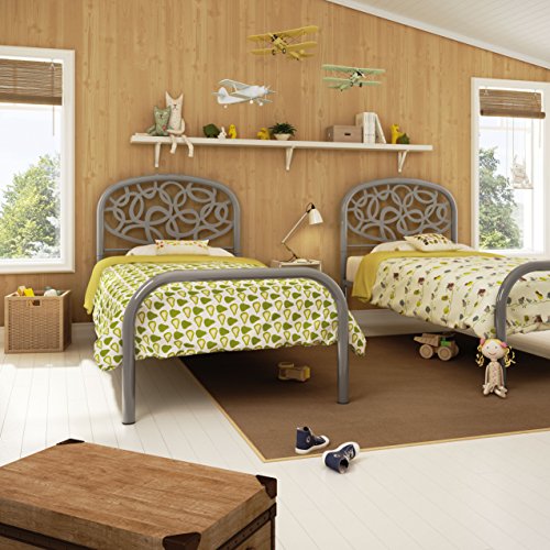 Amisco Alba Metal Headboard/Footboard Only, Twin Size 39",