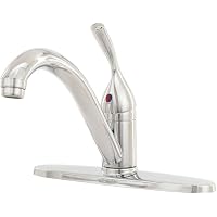 Delta Classic Single Handle Kitchen Faucet, Chrome, 100-DST - Touch On ...