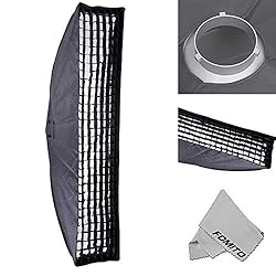 Fomito Bowens Grid Strip Softbox - 35x160cm / 14" X