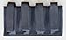 Quad Magazine Pouch for Ruger SR22 & Walther P22 Standard Magazines Black