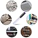 KKPOT Universal Vacuum Dusty Brush,Duster Cleaning Attachment Tools with Soft Tube, Vac Hose Accessories Dirt Remove Parts, Whte