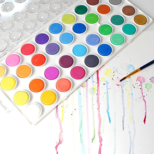 Premium NonToxic Watercolor Paint Set for Kids and Adults Vibrant