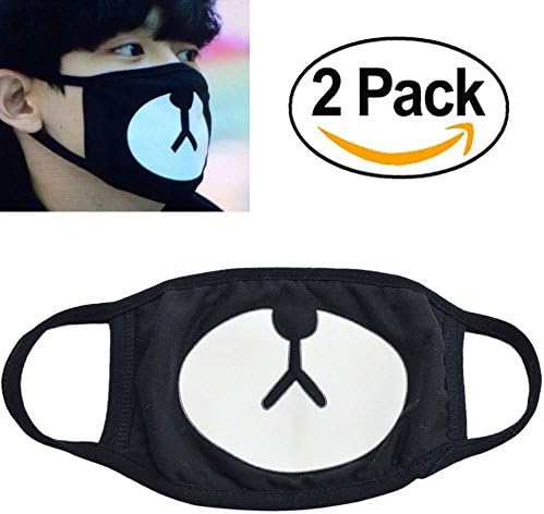 WINBOB 2p Unisex Exo All Members Black Exo Kpop Mask