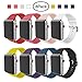 BMBEAR Stretchy Solo Loop Bands Compatible with Apple Watch 40mm 38mm 44mm 42mm 41mm 45mm Braided Elastic Weave Nylon Wristbands Women Men Straps for iWatch Series 7/6/5/4/3/2/1/SE