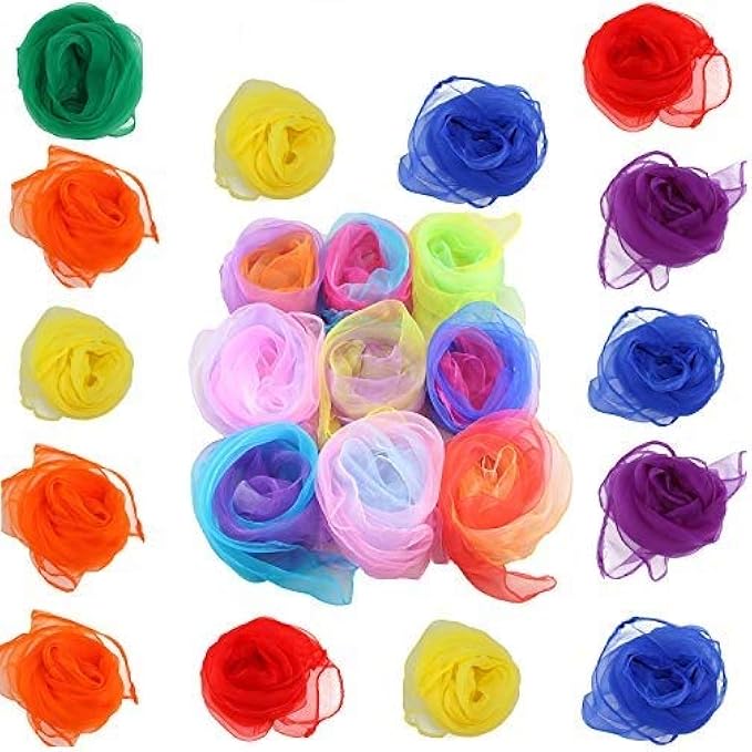 Juggling Scarves Dance Scarves Magic Tricks Performance Props