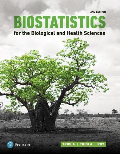 Biostatistics For Biological And Health Sciences