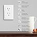 Smart Plug, Wifi Smart plug Works with Alexa Echo Google Home and IFTTT, No Hub Required, White (2 Pack)