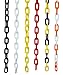 Plastic decorative safety security chain, Crowd Control Center (32', White)