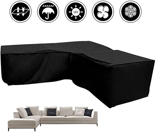 2 Pcs Housse De Protection Canape D Angle De Jardin Housses De