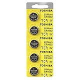 Toshiba CR1632 Battery 3V Lithium Coin Cell