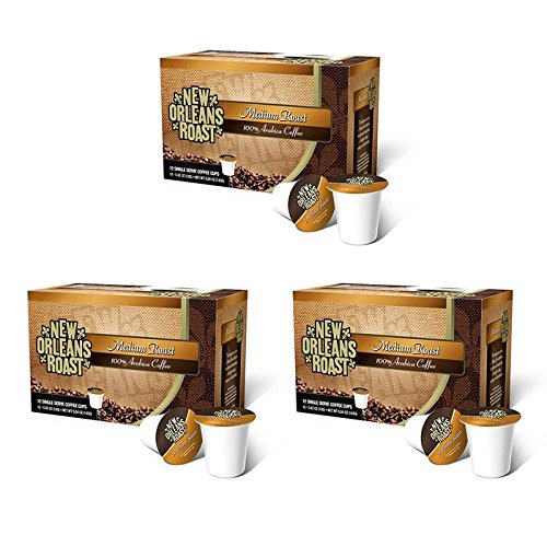 New Orleans Roast Medium Roast Single Serve Coffee - 12ct (Pack of 3), Rich & Smooth Flavor