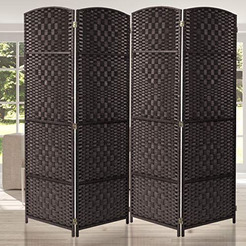 Sorbus Room Divider Privacy Screen, 6 ft. Tall Extra Wide Foldable