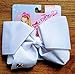 JoJo Siwa Cheer Hair Bows For Girls, White, Yellow, and Blue With Rhinestones, Large Hair Bows, JoJo Siwa Bows, Hair Bow, JoJo Bows, Cheer Bows, JoJo Bows For Girls, JoJo Siwa Clothes Accessories
