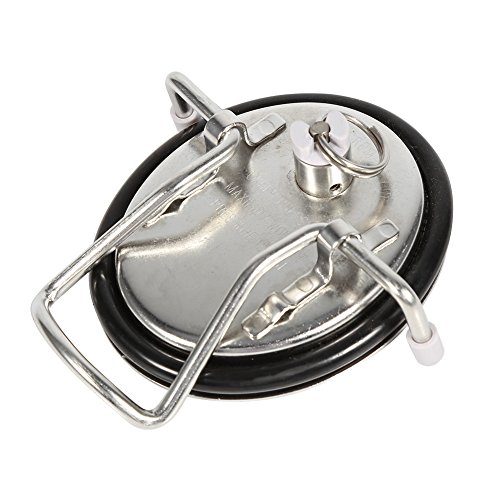 Beer Brew Lid, Stainless Steel Carbonation Lid Home Brew Keg Lid