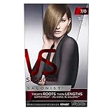 Vidal Sassoon  Salonist Hair Color Permanent Color Kit, 7/0 Dark Neutral Blonde